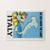 Puzzle Affiche de voyage Italie (Horizontal)