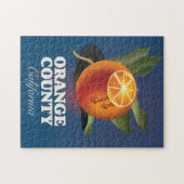 Puzzle Affiche de voyage Orange County California. (Horizontal)