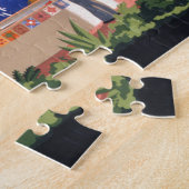 Puzzle Affiche de voyage - Père Noël Catalina Island, Cal (Côté)