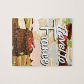 Puzzle Affiche de voyage pour la France (Horizontal)