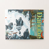 Puzzle Affiche de voyage sur le Danube (Horizontal)
