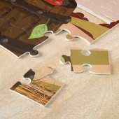 Puzzle Affiche de voyage vers le Maryland (Côté)