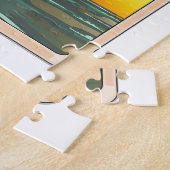 Puzzle Affiche de voyage Viking Islande (Côté)