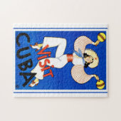 Puzzle Affiche de voyage vintage Cuba (Horizontal)