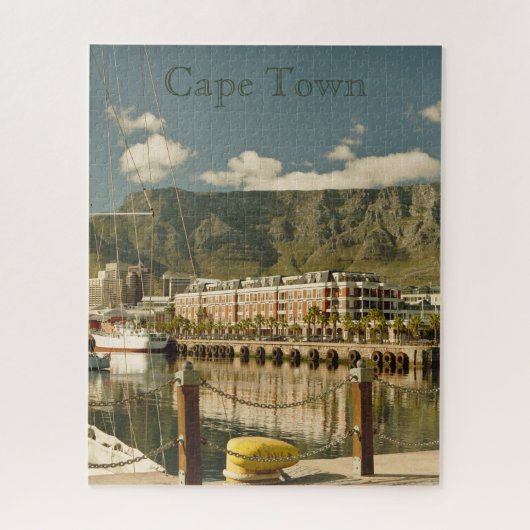 Puzzle Affiche de voyage vintage du Cap (Vertical)