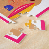 Puzzle Affiche des monuments emblématiques et de la faune (Côté)