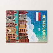 Puzzle Affiche néerlandaise de voyage (Horizontal)
