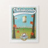 Puzzle Affiche Oklahoma Travel (Vertical)