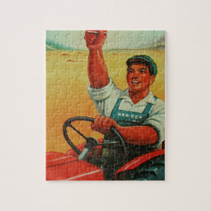 Puzzle Affiche originale du manifeste chinois de propagan