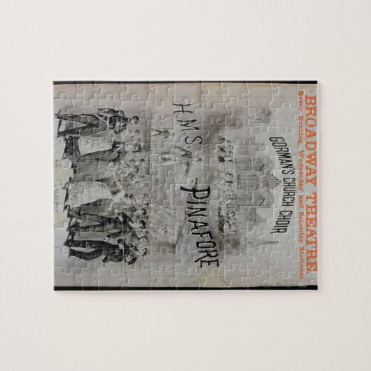 Puzzle Affiche pour la "chasuble de voie HMP", exécutée (Horizontal)