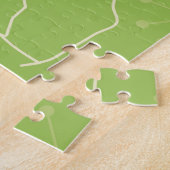 Puzzle Affiche rétro de l'État de Floride. (Côté)