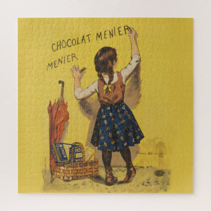 Puzzle Affiche vintage Chocolat Menier française Art Boui