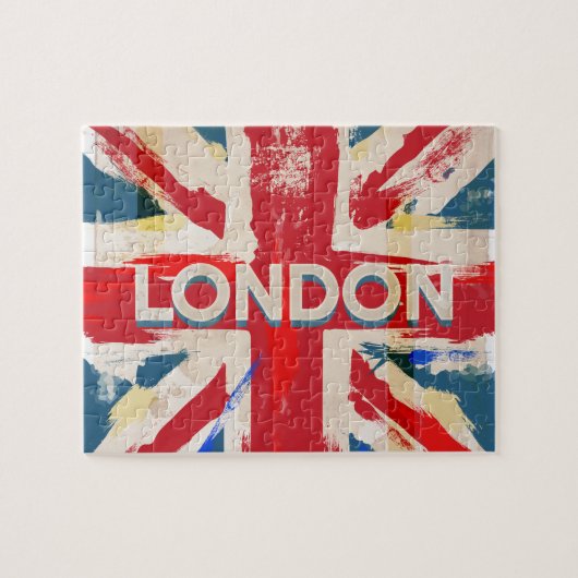 Puzzle Affiche vintage de l'Union de Londres (Horizontal)
