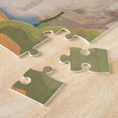 Puzzle Affiche vintage de Yosemite (Côté)