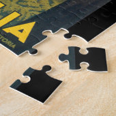 Puzzle Affiche Vintage voyage australienne (Côté)