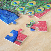 Puzzle Afficher Peacock Peainting (Côté)