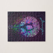 Puzzle Affirmation de mots positifs personnalisés Ajouter (Horizontal)