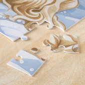 Puzzle Afghan Hound Dog Winter Wonderland Noël Joie (Côté)