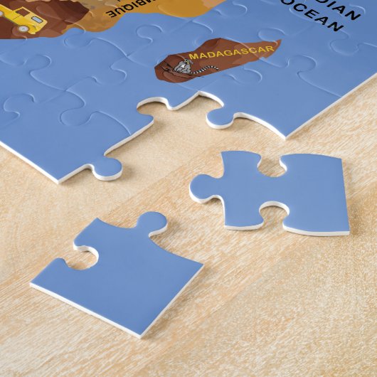 Puzzle Africa map (Côté)