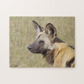 Puzzle africain de chien sauvage (Horizontal)
