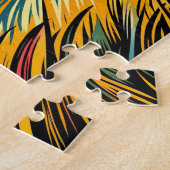 Puzzle africain du chien sauvage (Côté)