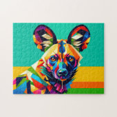 Puzzle africain Wild Dog 250 Piece (Horizontal)