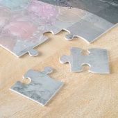 Puzzle Africaine Américaine fille et jellybeans (Côté)