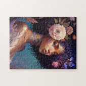 Puzzle African American Black Goddess Queen Imaginaire Ar (Horizontal)