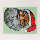 PUZZLE AFRICAN AMERICAN KRIS KRINGLE  (Horizontal)