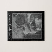 Puzzle African-American Pilot Bessie Coleman Portrait (Horizontal)