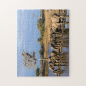 Puzzle African Bush Elephant (Vertical)