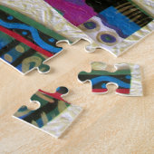 Puzzle African Family Collage by Alicia McDaniel Fine Art (Côté)