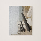 Puzzle Afrique, Afrique de l'Ouest, Ghana, Elmina. Canons (Vertical)