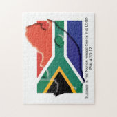 Puzzle Afrique du Sud | Nation | South African Flag (Vertical)