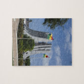 Puzzle Afrique, Ghana, Accra. Mausolée de Nkrumah, finale (Horizontal)