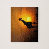 Puzzle Afrique, Kenya, Masaï Mara. Giraffe (Vertical)