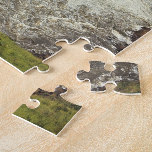 Puzzle Afrique, Ouganda, Murchison Falls NP. L'épouvantai (Côté)