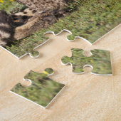 Puzzle Afrique. Tanzanie. Guépère mère et petits 2 (Côté)
