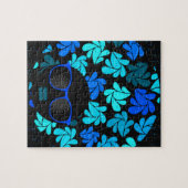 Puzzle Afro Diva Bleu (Horizontal)