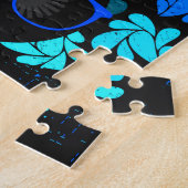 Puzzle Afro Diva Bleu (Côté)