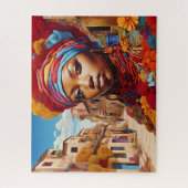 Puzzle Afrofuturisme : Beauté et patrimoine africains dyn (Vertical)