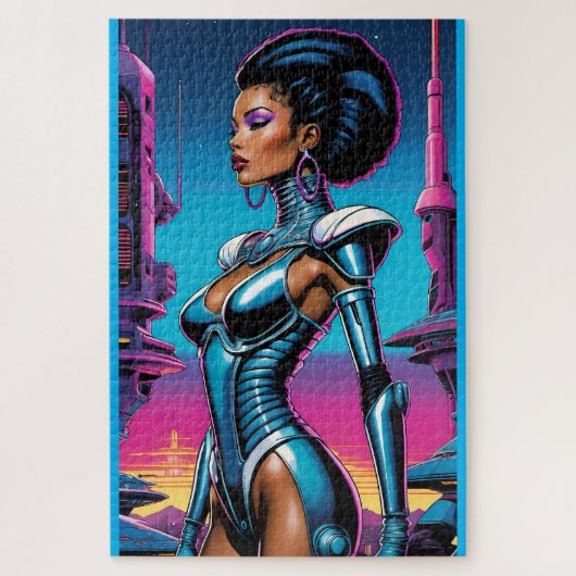 Puzzle Afrofuturisme Quatre Ken Gage Sci-Fi (Vertical)