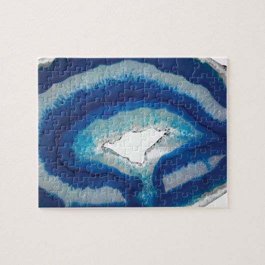 Puzzle Agate bleue (Horizontal)