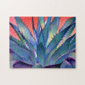Puzzle Agave au coucher du soleil (Horizontal)