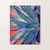Puzzle Agave au coucher du soleil (Vertical)