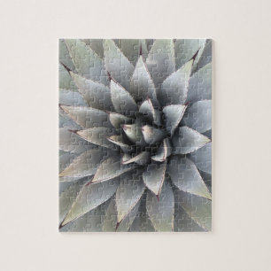 Puzzle Agave Succulent Plante Cactus Vert sauge Jigsaw Pu
