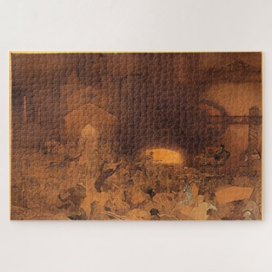 Puzzle Age de la raison par Mucha (Horizontal)