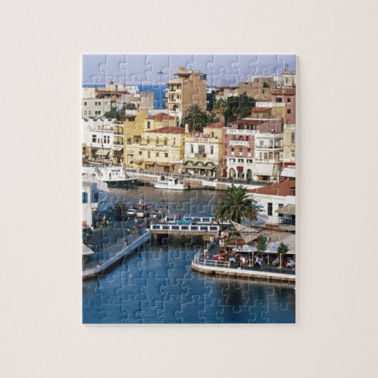Puzzle Agios Nikolaos Crète, Grèce (Vertical)