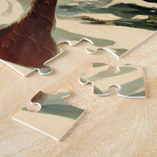 Puzzle Agiter le Père Noël (Côté)