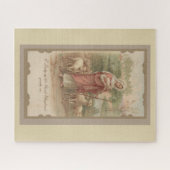 Puzzle Agneau béni de Jésus de bébé de mère de Vierge (Horizontal)